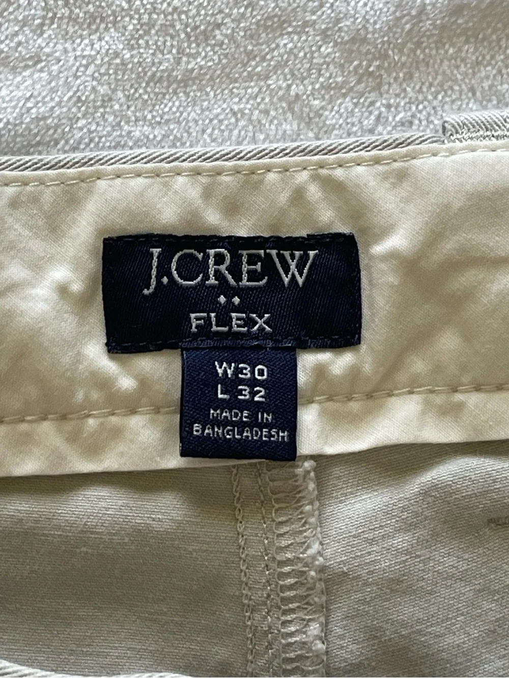 J. Crew Flex Pants - Light Khaki
